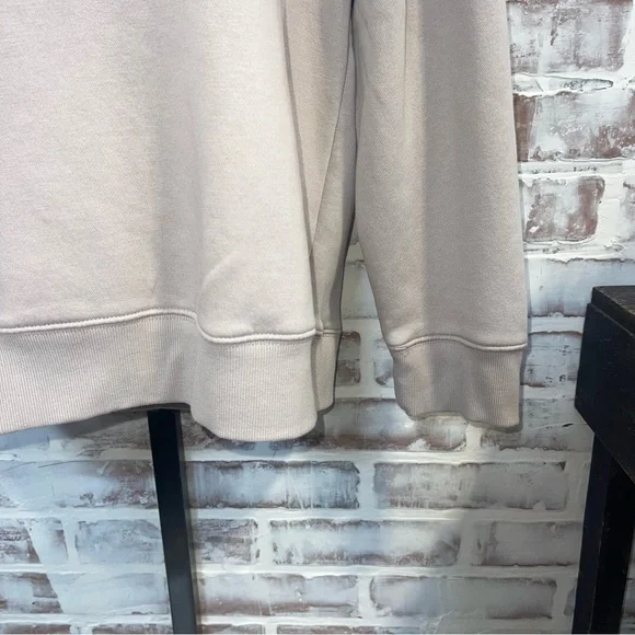 Athletic Casual Beige Sweatshirt XL - Picture 3 of 6